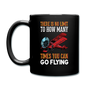 There Is No Limit - Flying - Full Color Mug - black