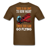There Is No Limit - Flying - Unisex Classic T-Shirt - brown