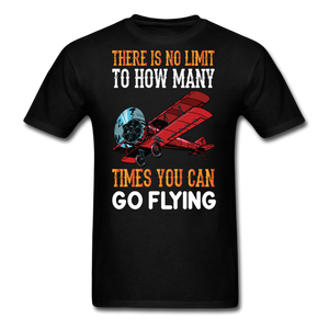 There Is No Limit - Flying - Unisex Classic T-Shirt - black