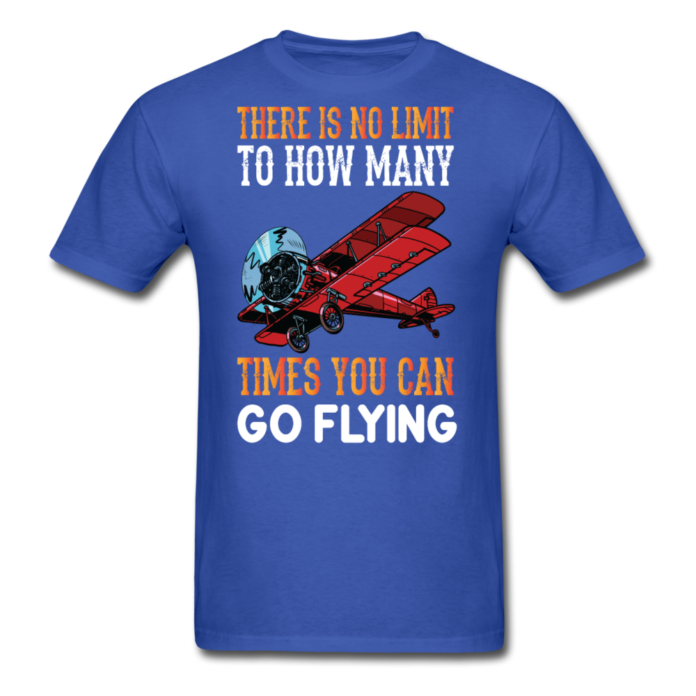 There Is No Limit - Flying - Unisex Classic T-Shirt - royal blue