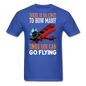 There Is No Limit - Flying - Unisex Classic T-Shirt - royal blue