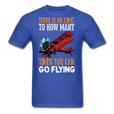 There Is No Limit - Flying - Unisex Classic T-Shirt - royal blue