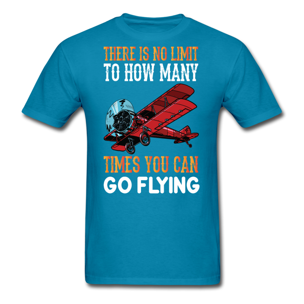 There Is No Limit - Flying - Unisex Classic T-Shirt - turquoise