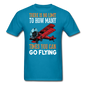 There Is No Limit - Flying - Unisex Classic T-Shirt - turquoise