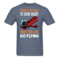 There Is No Limit - Flying - Unisex Classic T-Shirt - denim