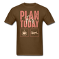 Plan For Today - Flying - Unisex Classic T-Shirt - brown