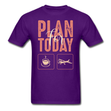 Plan For Today - Flying - Unisex Classic T-Shirt - purple