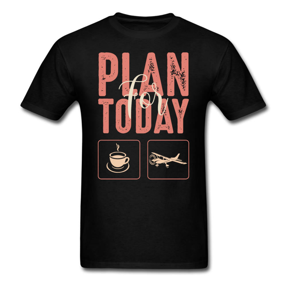 Plan For Today - Flying - Unisex Classic T-Shirt - black