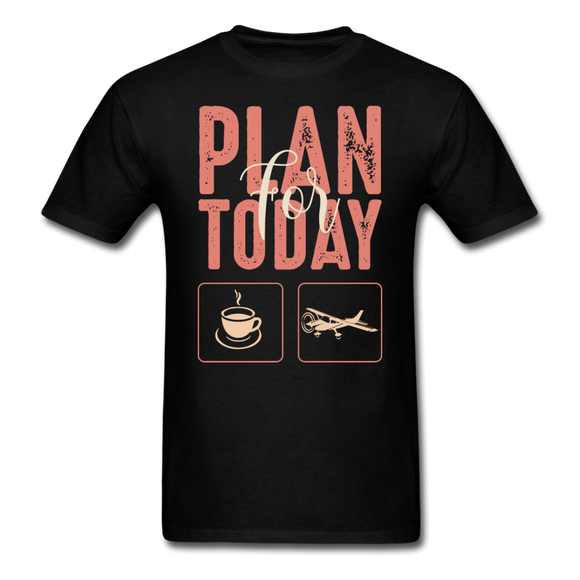 Plan For Today - Flying - Unisex Classic T-Shirt - black
