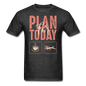 Plan For Today - Flying - Unisex Classic T-Shirt - heather black