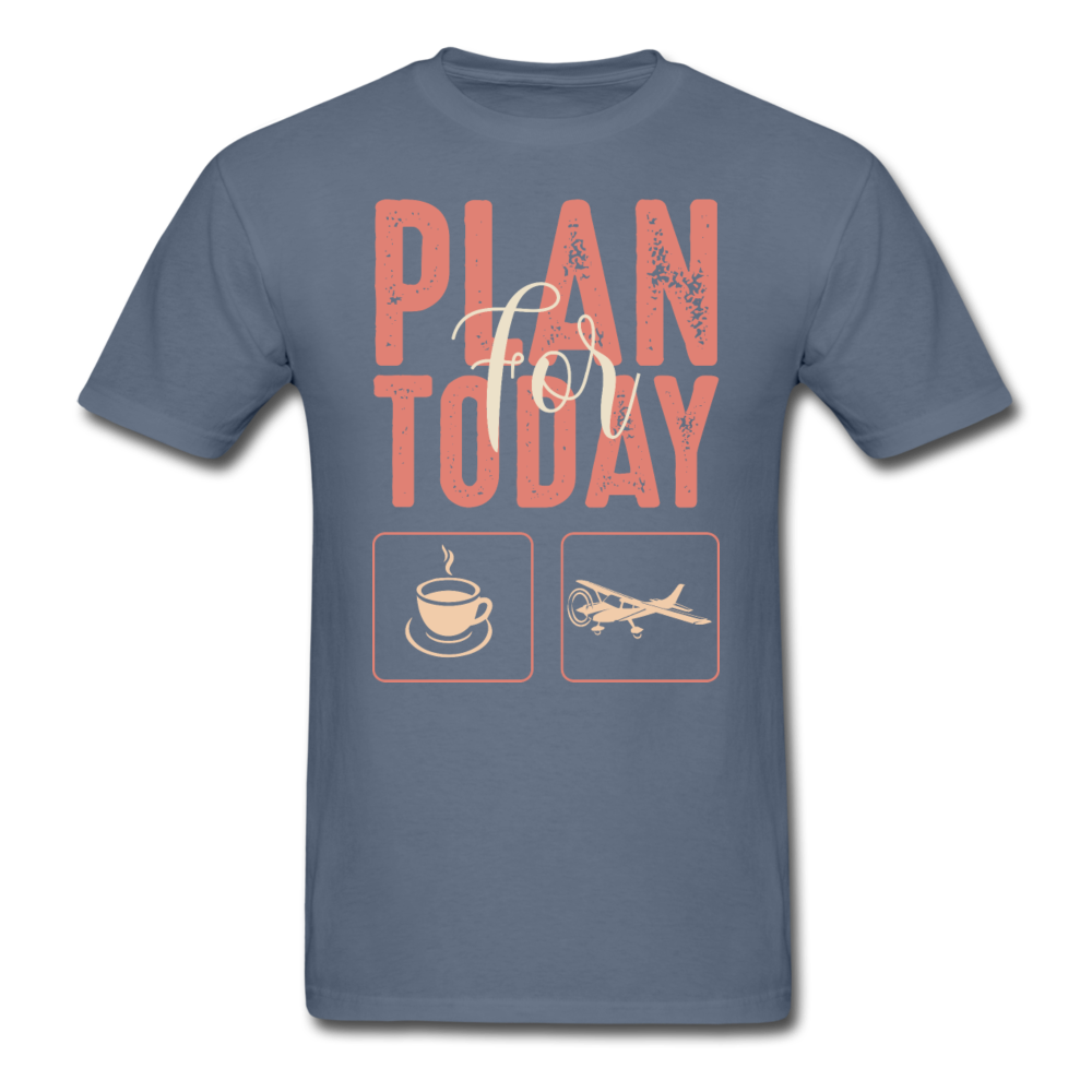 Plan For Today - Flying - Unisex Classic T-Shirt - denim