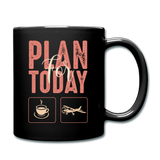 Plan For Today - Flying - Full Color Mug - black