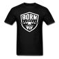 Born To Fly - Badge - White - Unisex Classic T-Shirt - black