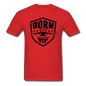 Born To Fly - Badge - Black - Unisex Classic T-Shirt - red