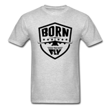 Born To Fly - Badge - Black - Unisex Classic T-Shirt - heather gray