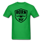 Born To Fly - Badge - Black - Unisex Classic T-Shirt - bright green