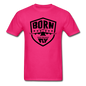 Born To Fly - Badge - Black - Unisex Classic T-Shirt - fuchsia