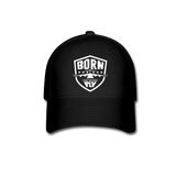Born To Fly - Badge - White - Baseball Cap - black