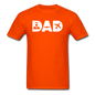 Dad - Airline Pilot - White - Unisex Classic T-Shirt - orange