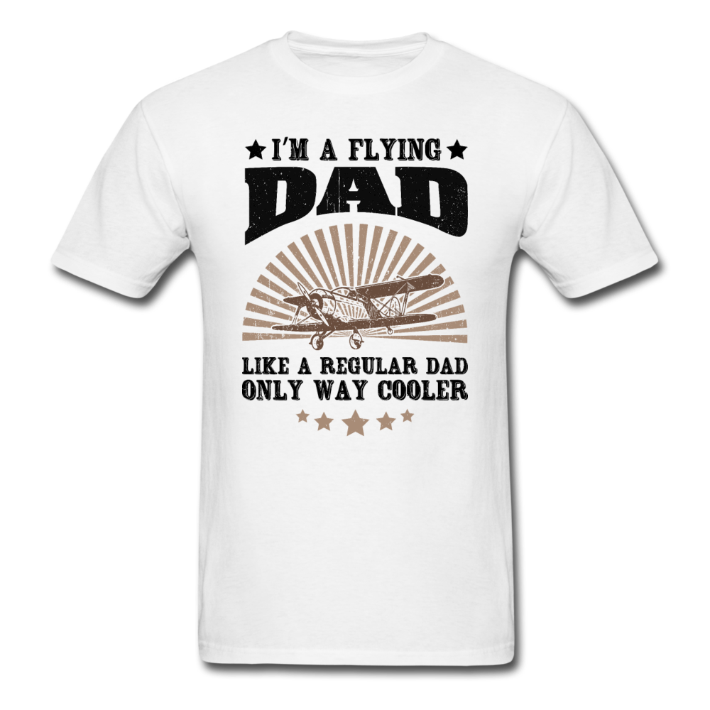 Flying Dad - Cooler - Unisex Classic T-Shirt - white