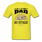 Flying Dad - Cooler - Unisex Classic T-Shirt - yellow