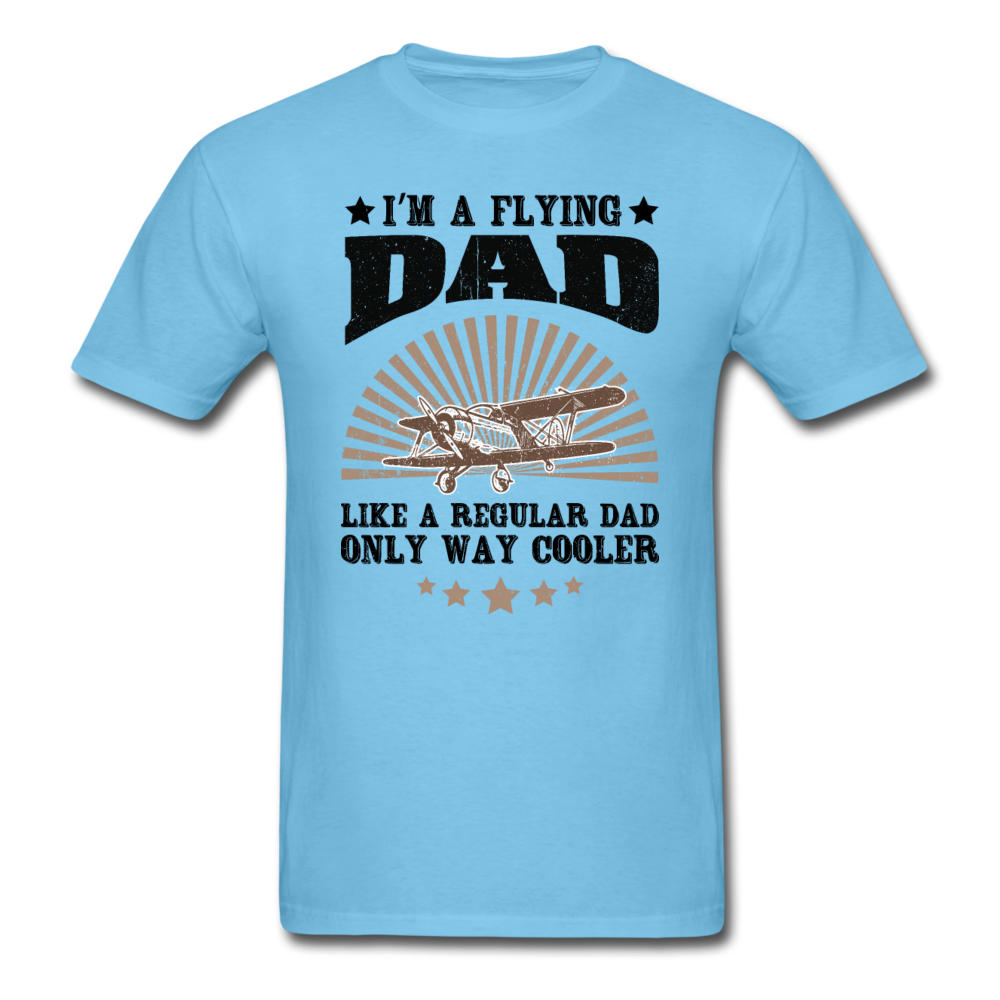 Flying Dad - Cooler - Unisex Classic T-Shirt - aquatic blue