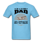 Flying Dad - Cooler - Unisex Classic T-Shirt - aquatic blue