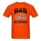 Flying Dad - Cooler - Unisex Classic T-Shirt - orange