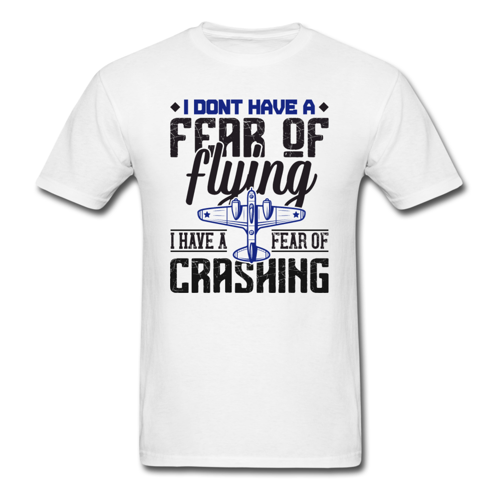 Fear Of Flying - Crashing - Unisex Classic T-Shirt - white