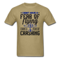 Fear Of Flying - Crashing - Unisex Classic T-Shirt - khaki