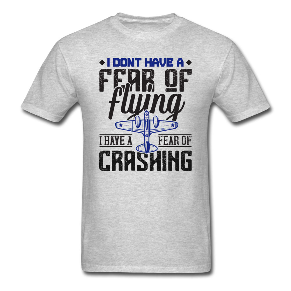 Fear Of Flying - Crashing - Unisex Classic T-Shirt - heather gray