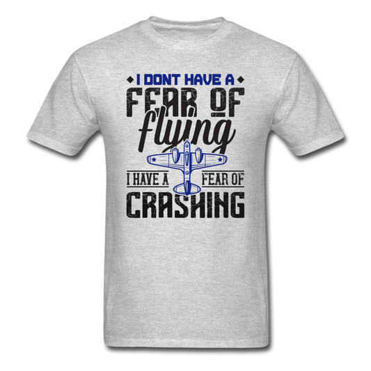 Fear Of Flying - Crashing - Unisex Classic T-Shirt - heather gray