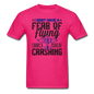 Fear Of Flying - Crashing - Unisex Classic T-Shirt - fuchsia