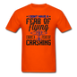 Fear Of Flying - Crashing - Unisex Classic T-Shirt - orange