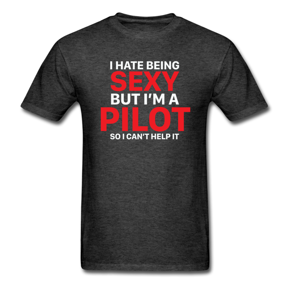 Hate Being Sexy - Pilot - Unisex Classic T-Shirt - heather black