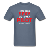 Hate Being Sexy - Pilot - Unisex Classic T-Shirt - denim