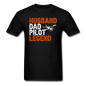 Husband, Dad, Pilot, Legend - Unisex Classic T-Shirt - black