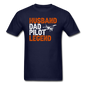 Husband, Dad, Pilot, Legend - Unisex Classic T-Shirt - navy