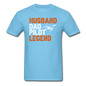 Husband, Dad, Pilot, Legend - Unisex Classic T-Shirt - aquatic blue