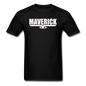 Maverick - White - Unisex Classic T-Shirt - black