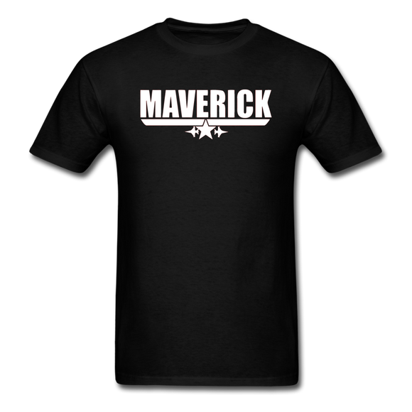 Maverick - White - Unisex Classic T-Shirt - black