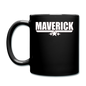 Maverick - White - Full Color Mug - black