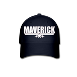 Maverick - White - Baseball Cap - navy