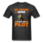 My Broom Broke - Pilot - Unisex Classic T-Shirt - heather black