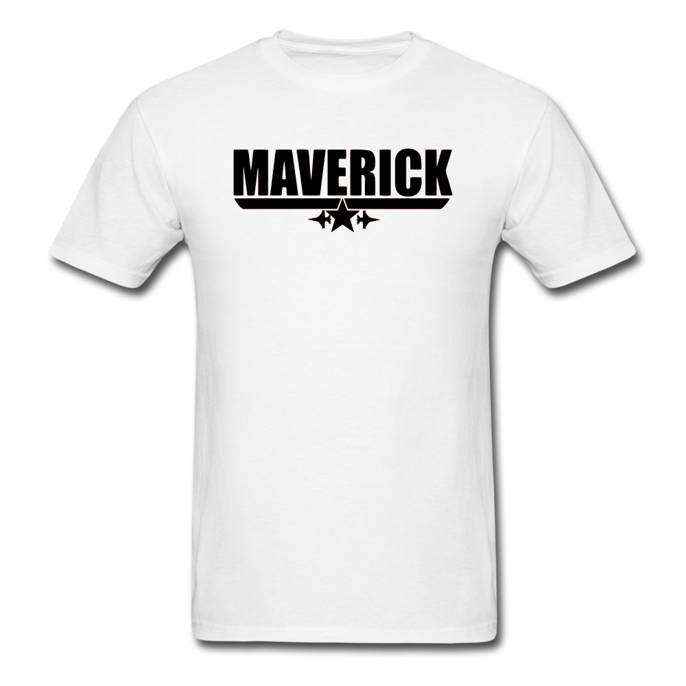 Maverick - Black - Unisex Classic T-Shirt - white