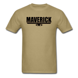 Maverick - Black - Unisex Classic T-Shirt - khaki