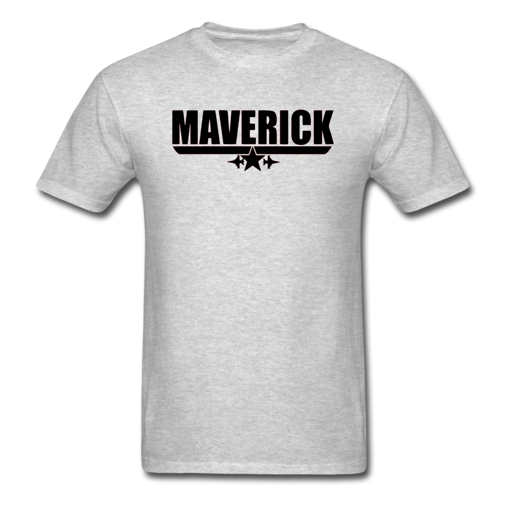 Maverick - Black - Unisex Classic T-Shirt - heather gray