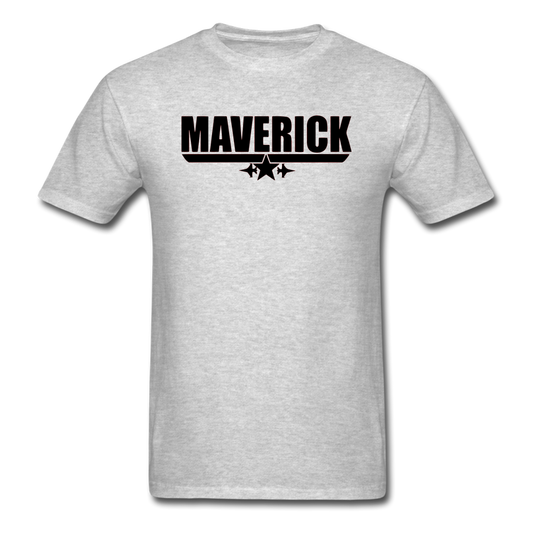 Maverick - Black - Unisex Classic T-Shirt - heather gray