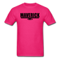 Maverick - Black - Unisex Classic T-Shirt - fuchsia