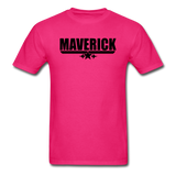 Maverick - Black - Unisex Classic T-Shirt - fuchsia